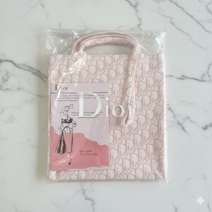BRAND NEW … DIOR  Light Pink Monogram Tote. GWP Item.. please read description.